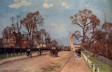  mill - die Allee sydenham 1871 Camille Pissarro